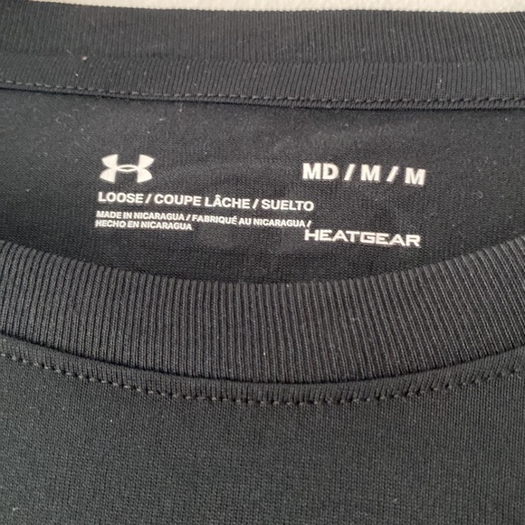 Under Armour Athletic Short Sleeve Shirt Medium - Picture 6 of 8